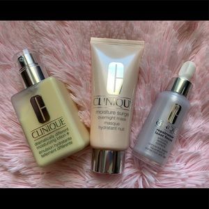 Clinique Moisturizer, Overnight Mask & Repairwear
